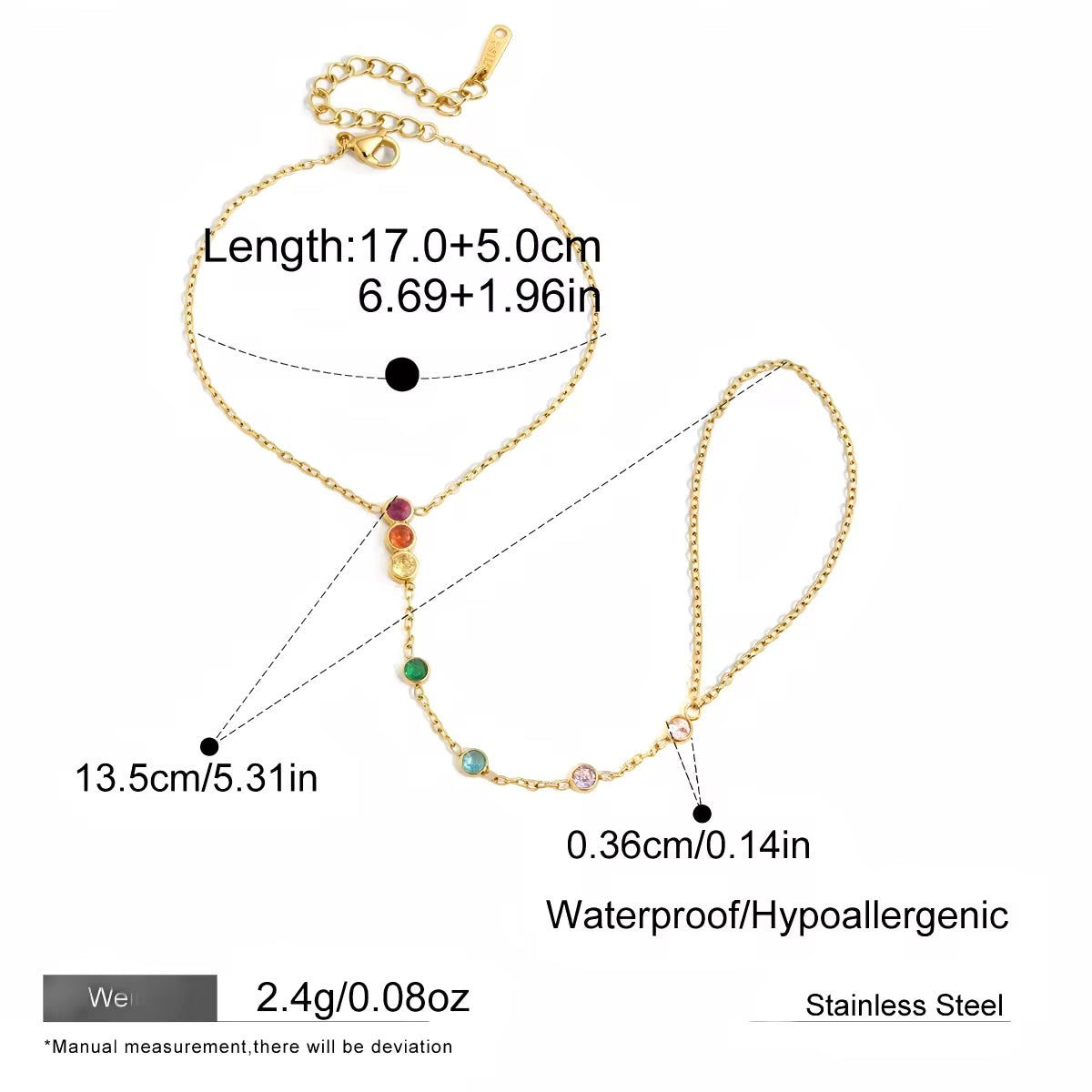 NORA HANDCHAIN (MULTI)