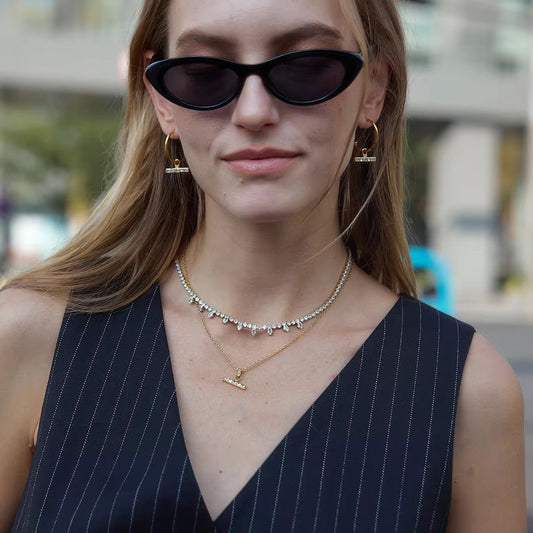 T BAR NECKLACE