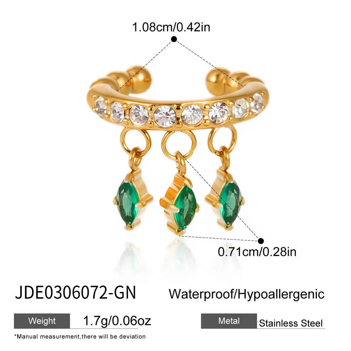 REMI EAR CUFFS ( PAIR)