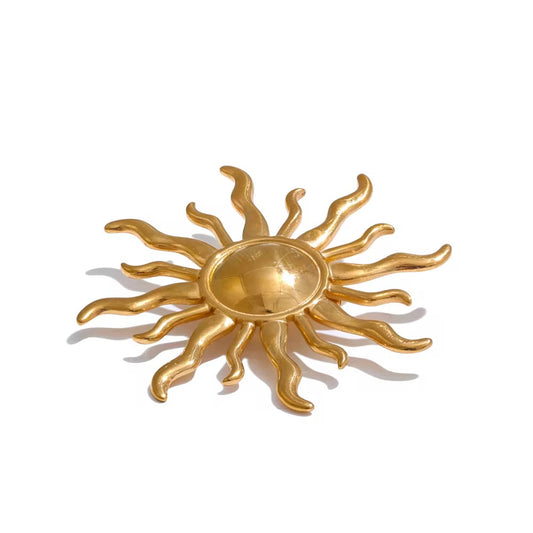 SUN BROOCH