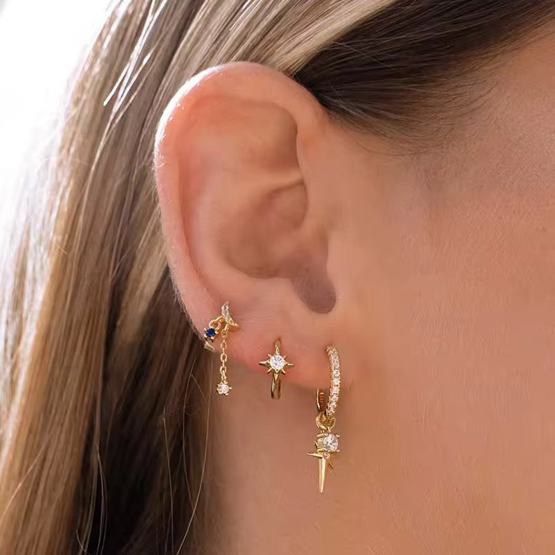GLEAM EARRINGS ( SET OF 3)