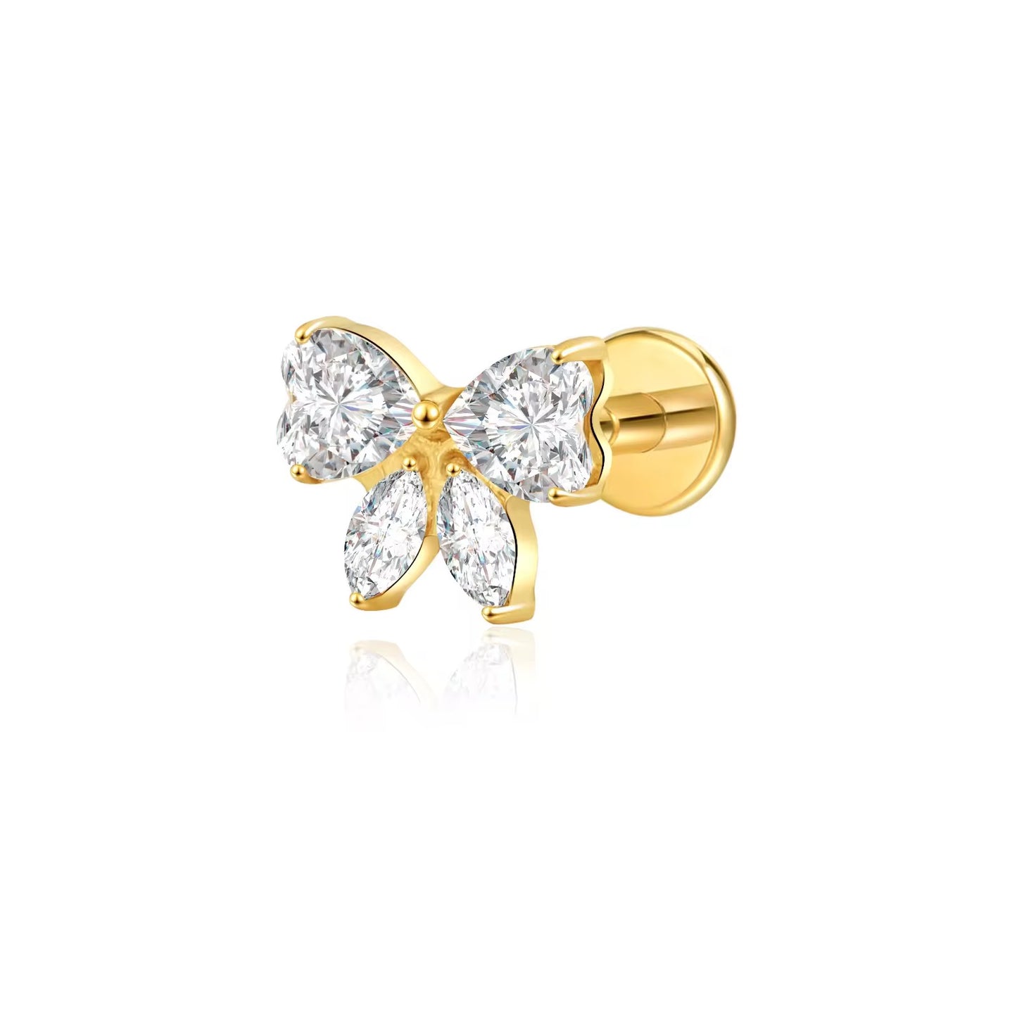 BOW STUDS (PAIR)