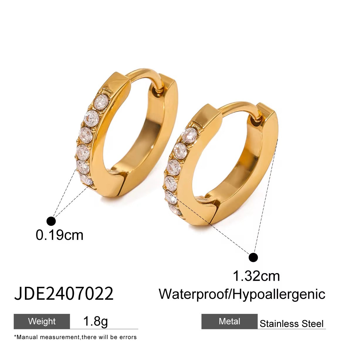 ORBIT EARRINGS ( SET OF 4 PAIRS)