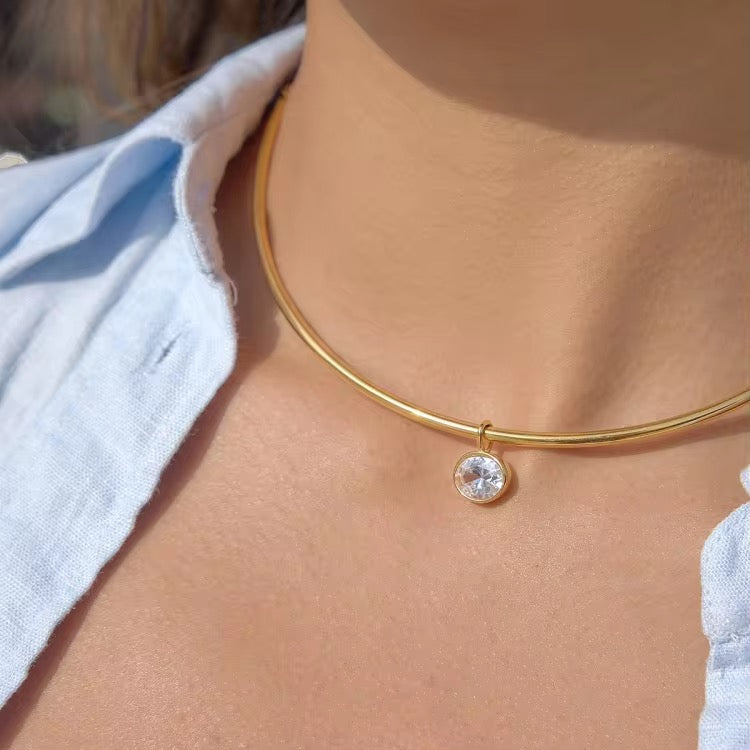 FAITH NECKLACE (OVAL)