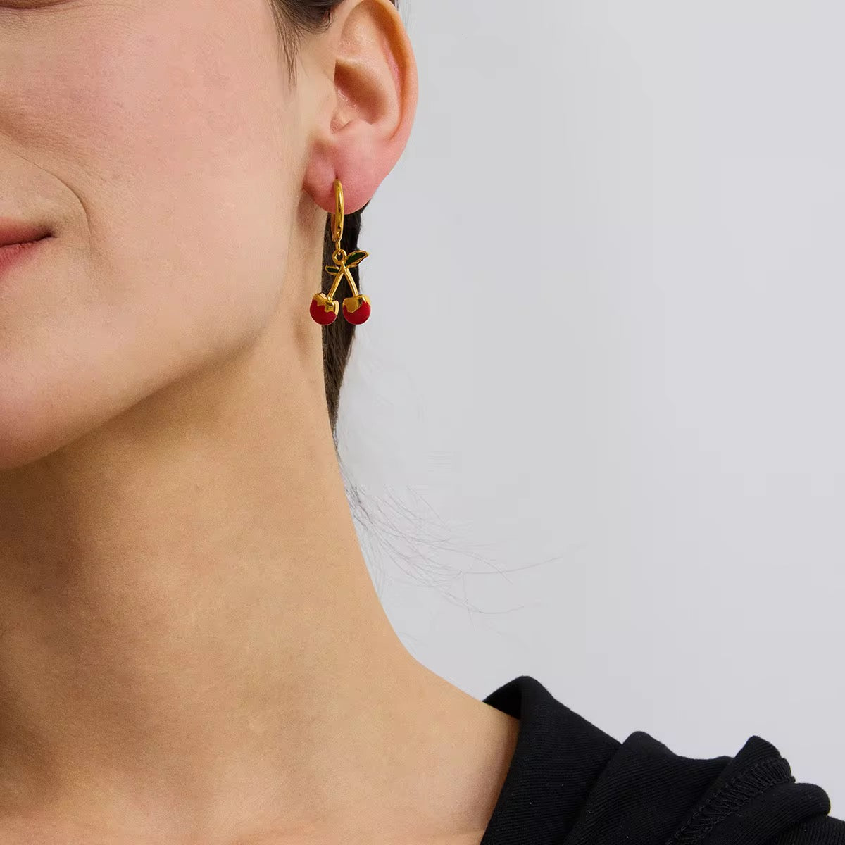 CHERRY CHARMS EARRINGS