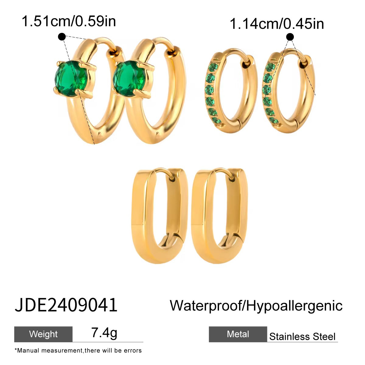 AVERY EARRINGS (SET OF 3)