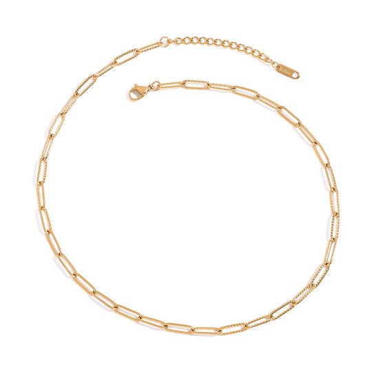 PAPERCLIP NECKLACE & BRACELET