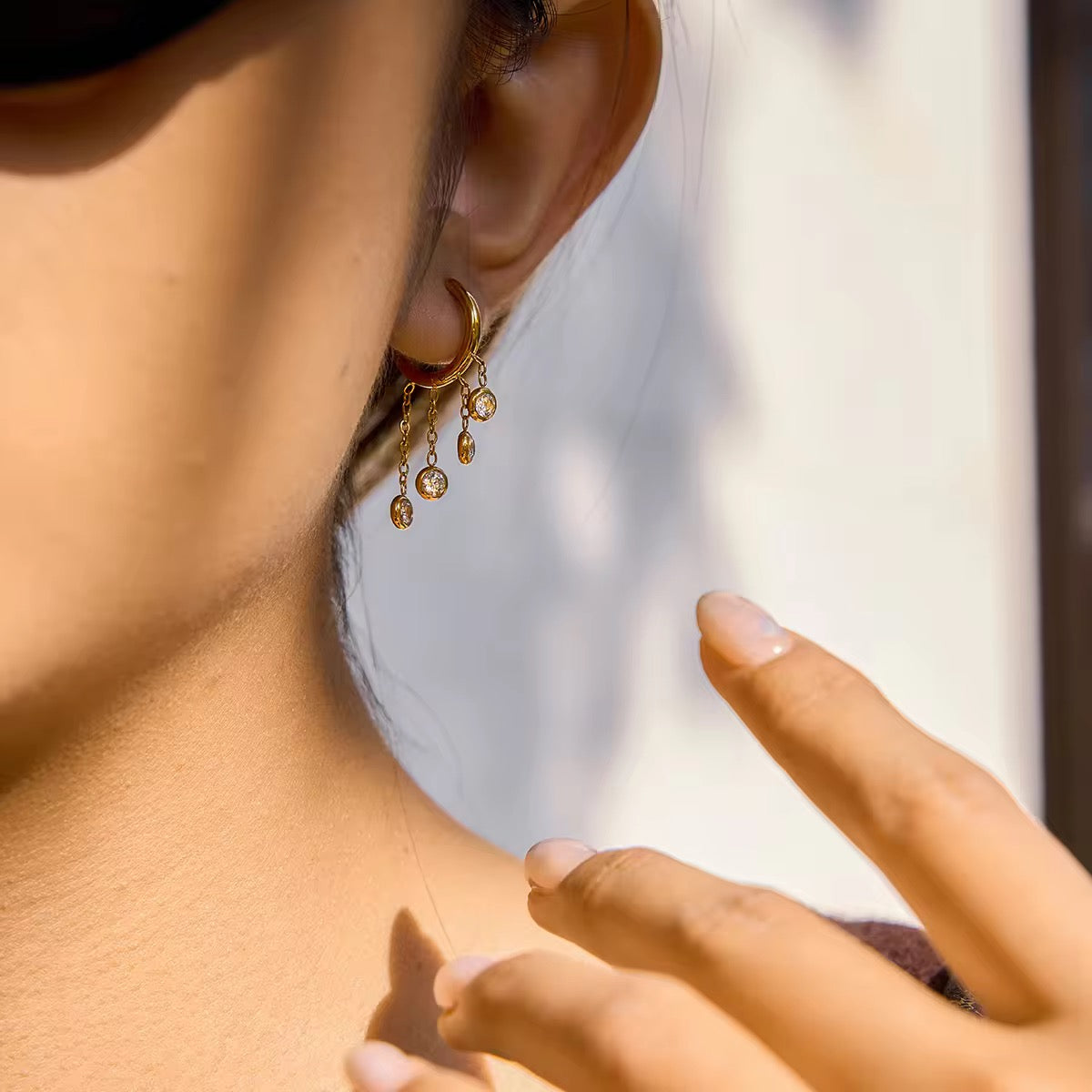 CAMELIA EARRINGS