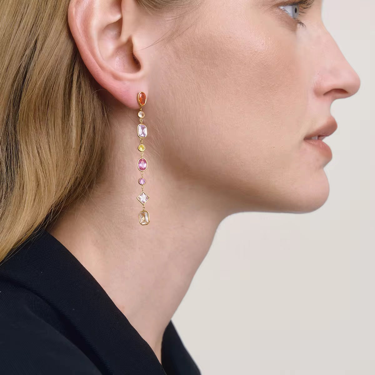 GALAXY EARRINGS ( MULTI)