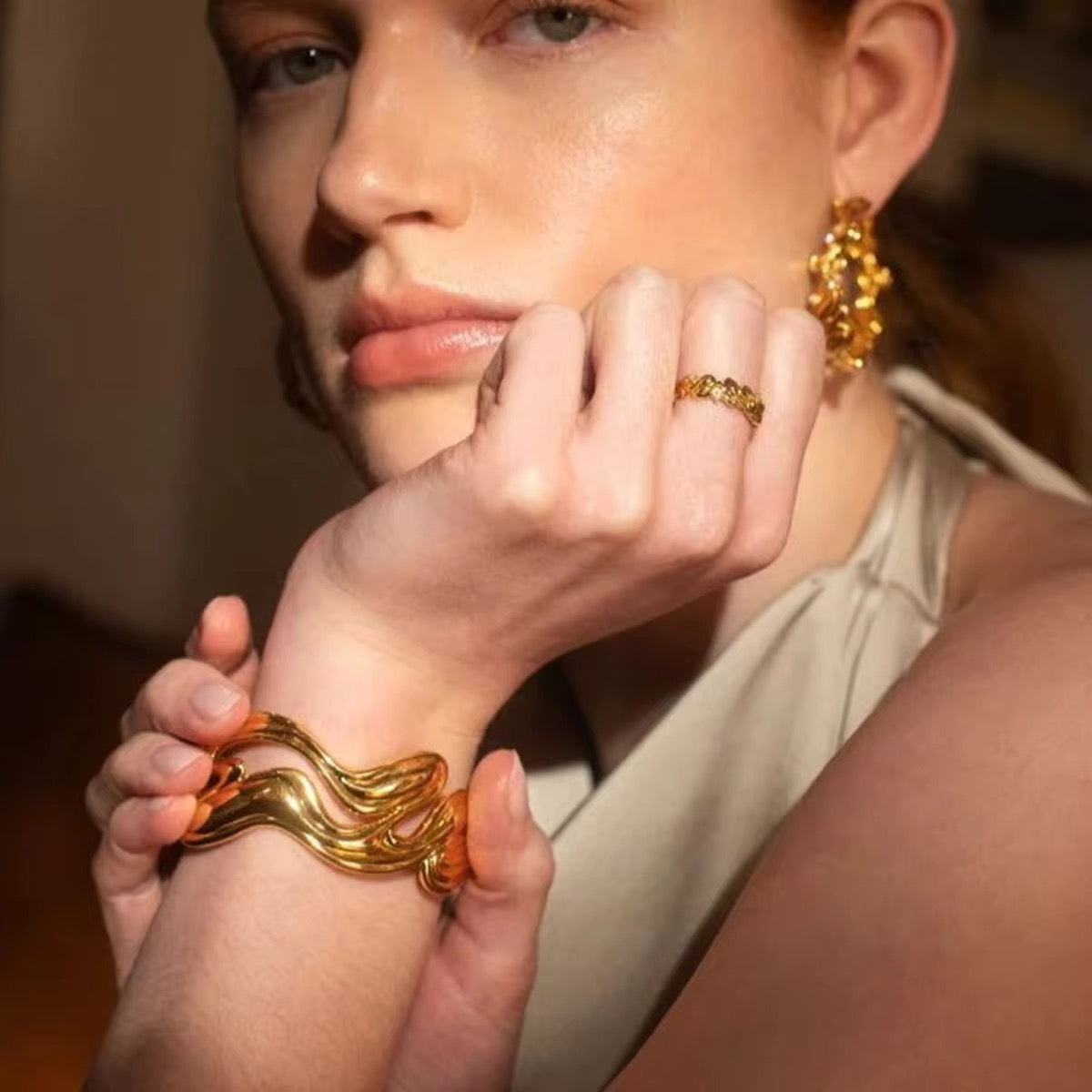 SUNKISSED CUFF BRACELET