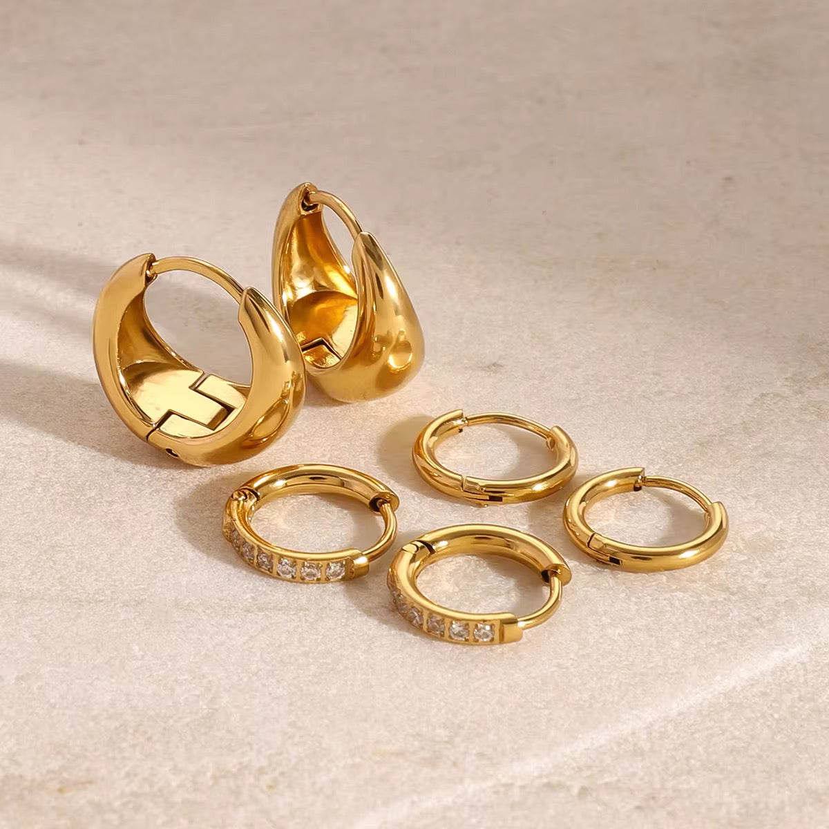 SIMONE EARRINGS ( SET OF 3 PAIRS )