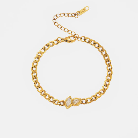 CRESTED BLOOM  BRACELET