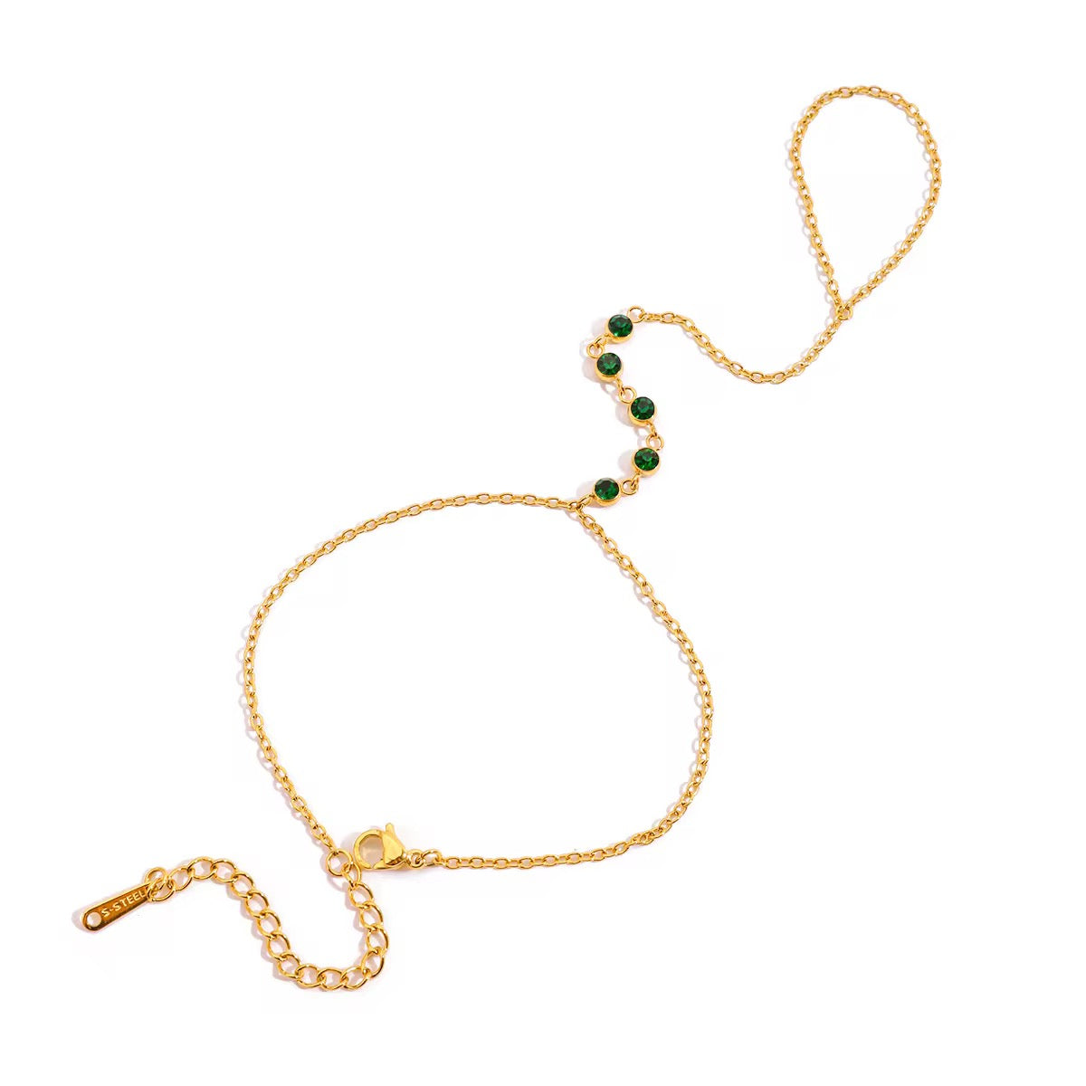 EMERALD BREEZE HANDCHAIN