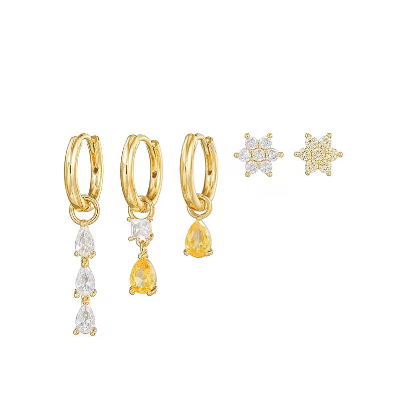 OVELLE EARRINGS ( SET OF 5)