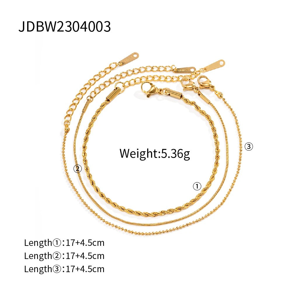 CARLA BRACELET (SET OF 3)