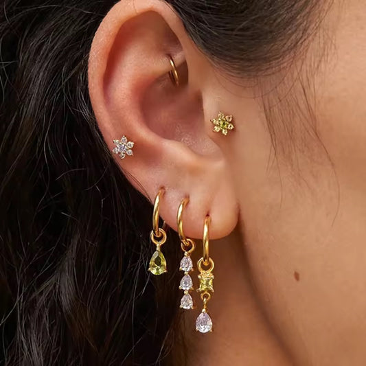 OVELLE EARRINGS ( SET OF 5)