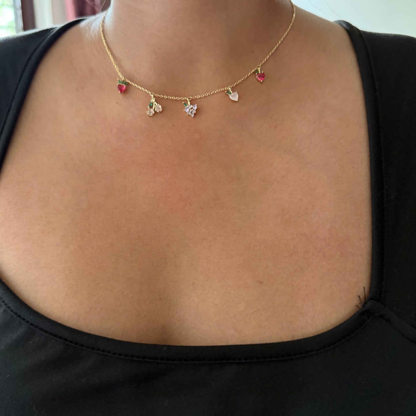 BERRY BLOOM NECKLACE