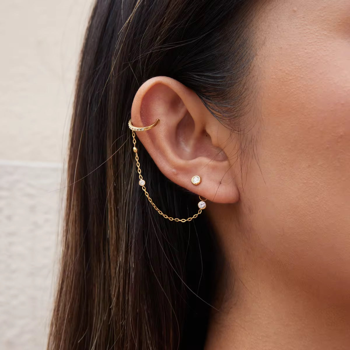 DEON EARCUFF EARRINGS (SINGLE)