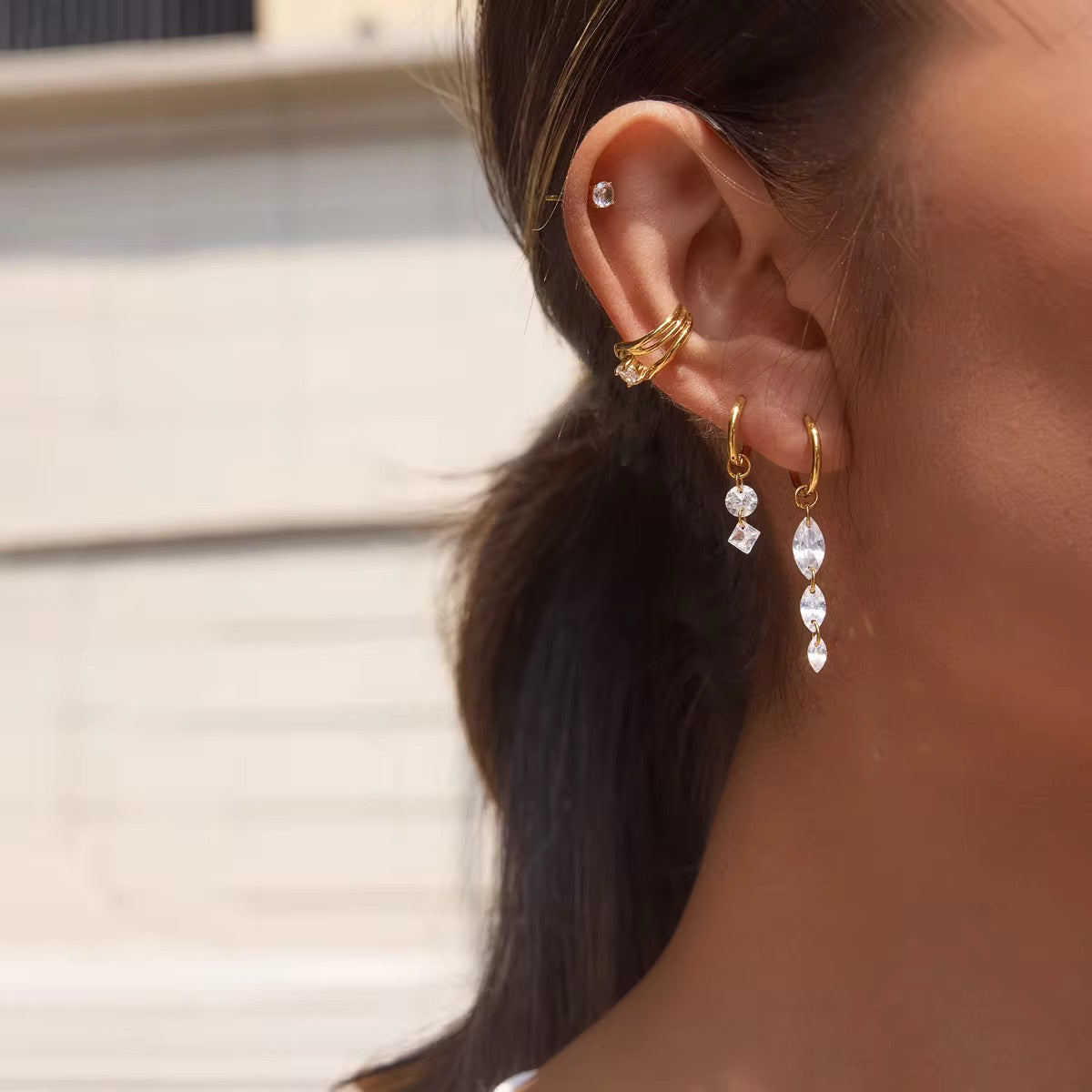 ARABELLA EARRINGS ( SET OF 3 PAIRS)
