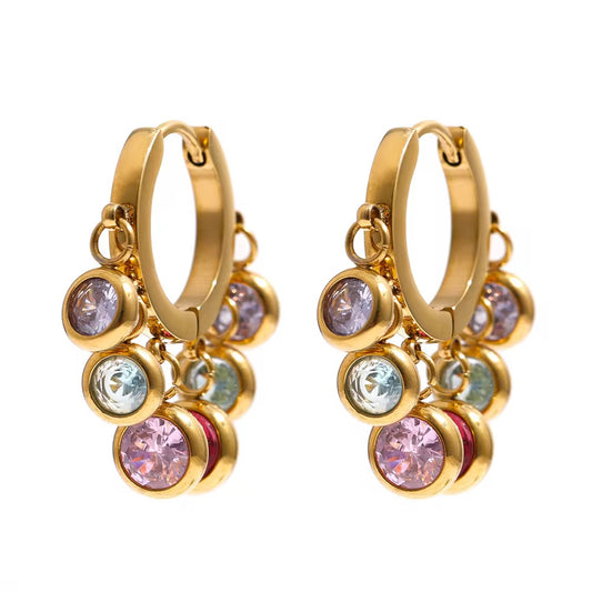 MULTI CASCADE EARRINGS