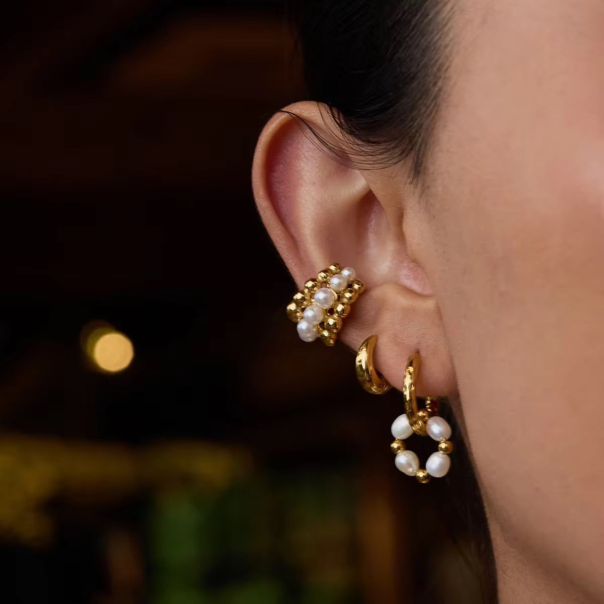 PEARL AFFAIR EARRING