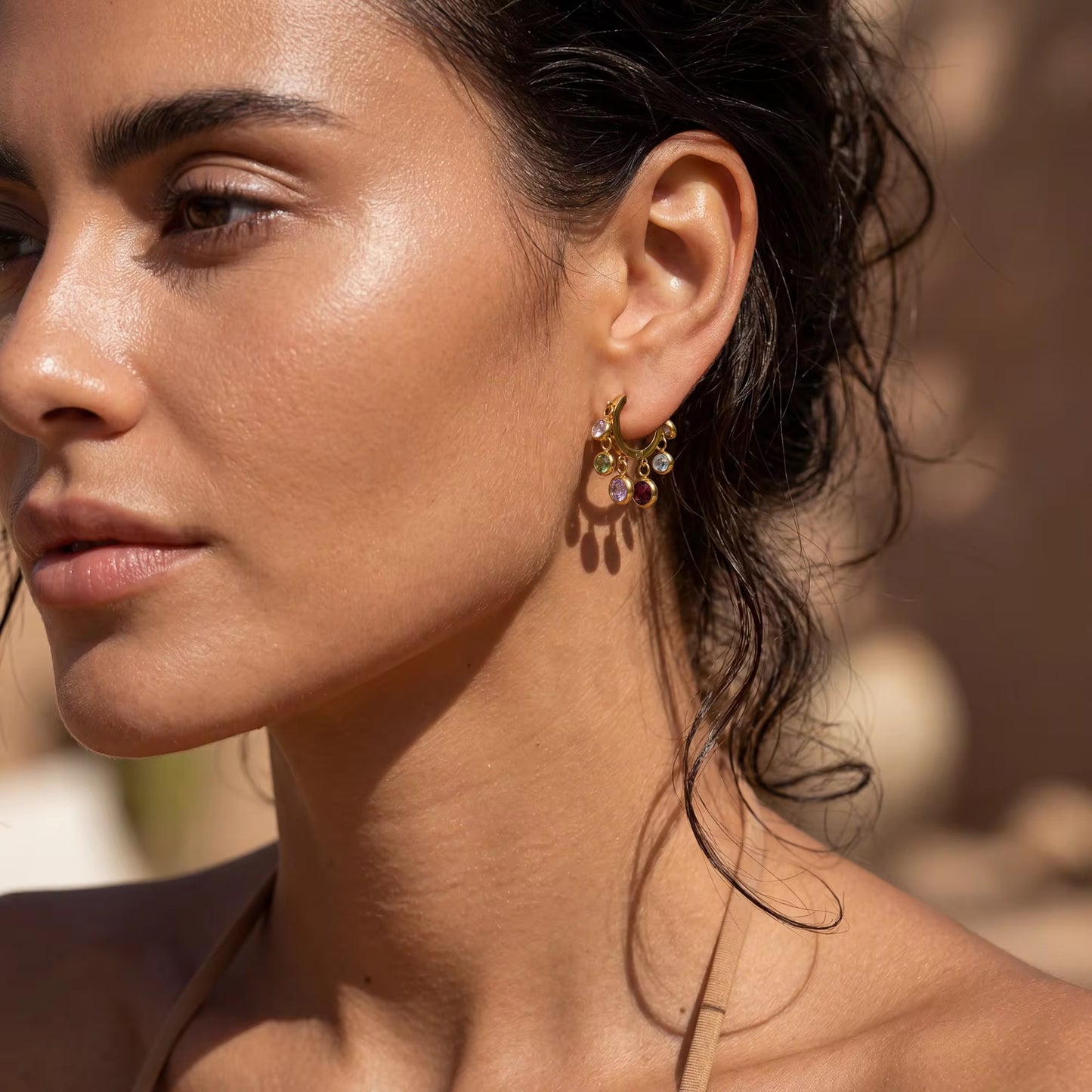 MULTI CASCADE EARRINGS