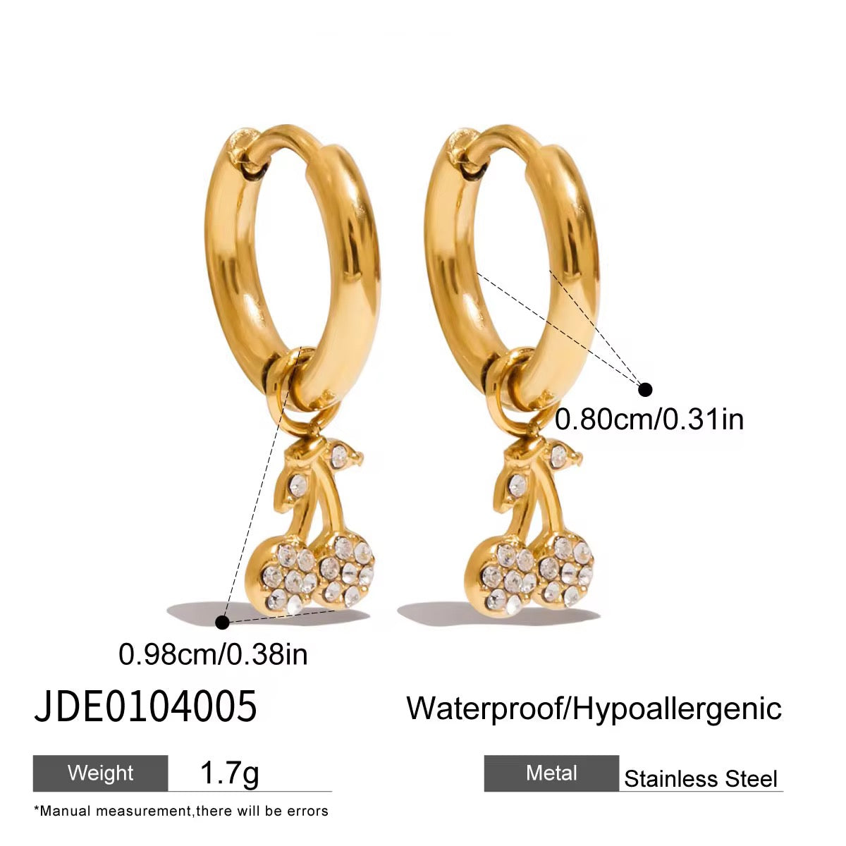 GLEAMBERRY EARRINGS