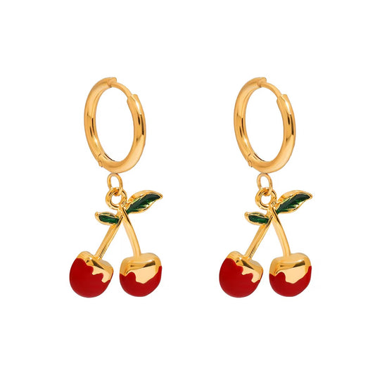 CHERRY CHARMS EARRINGS