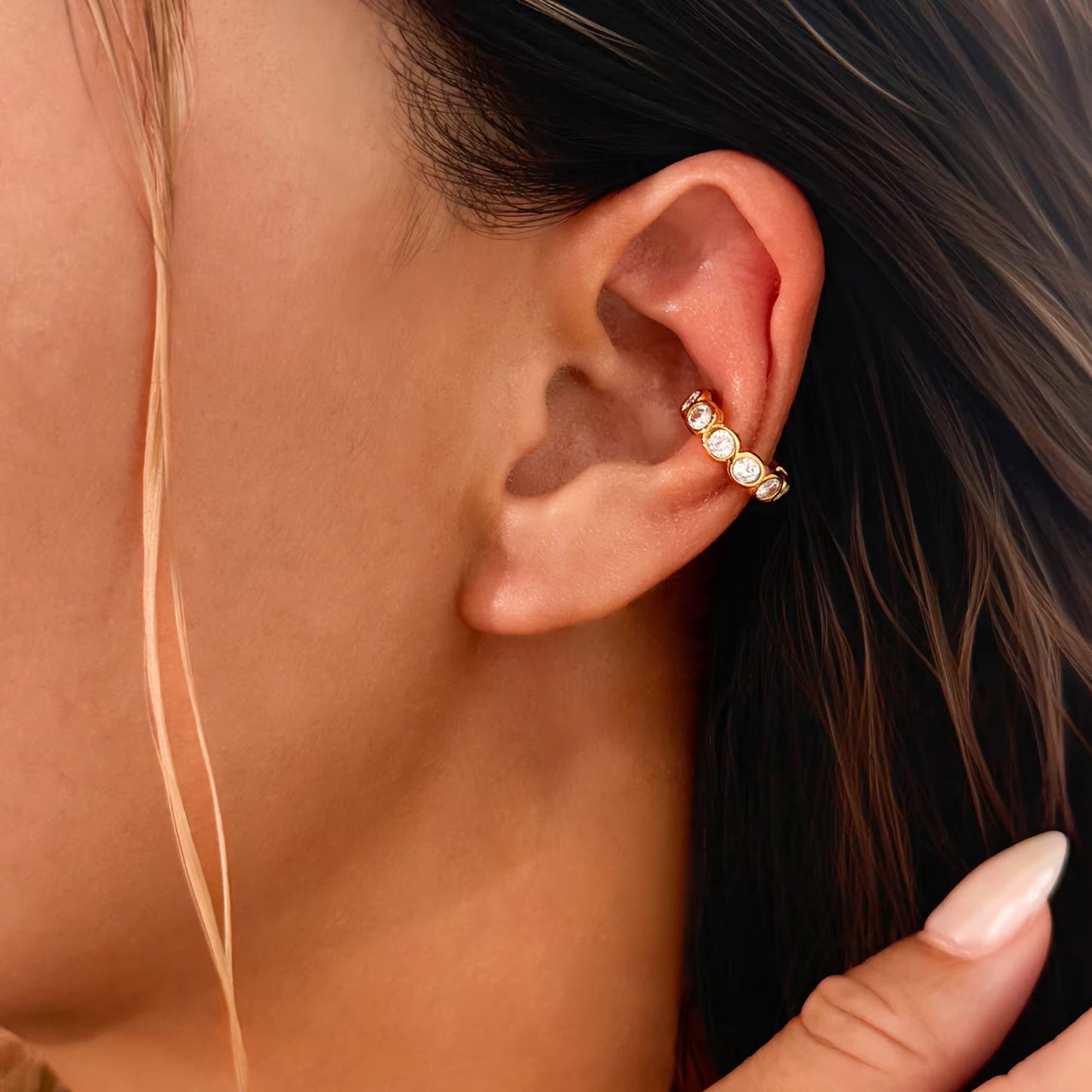 SARAH CUFF EARRINGS