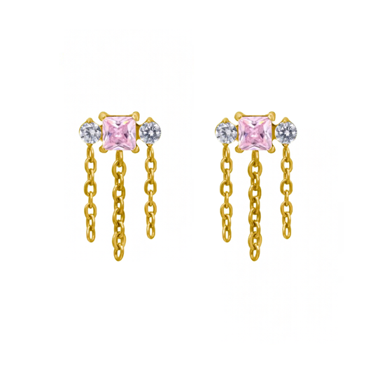 MILLIE STUDS ( PINK)