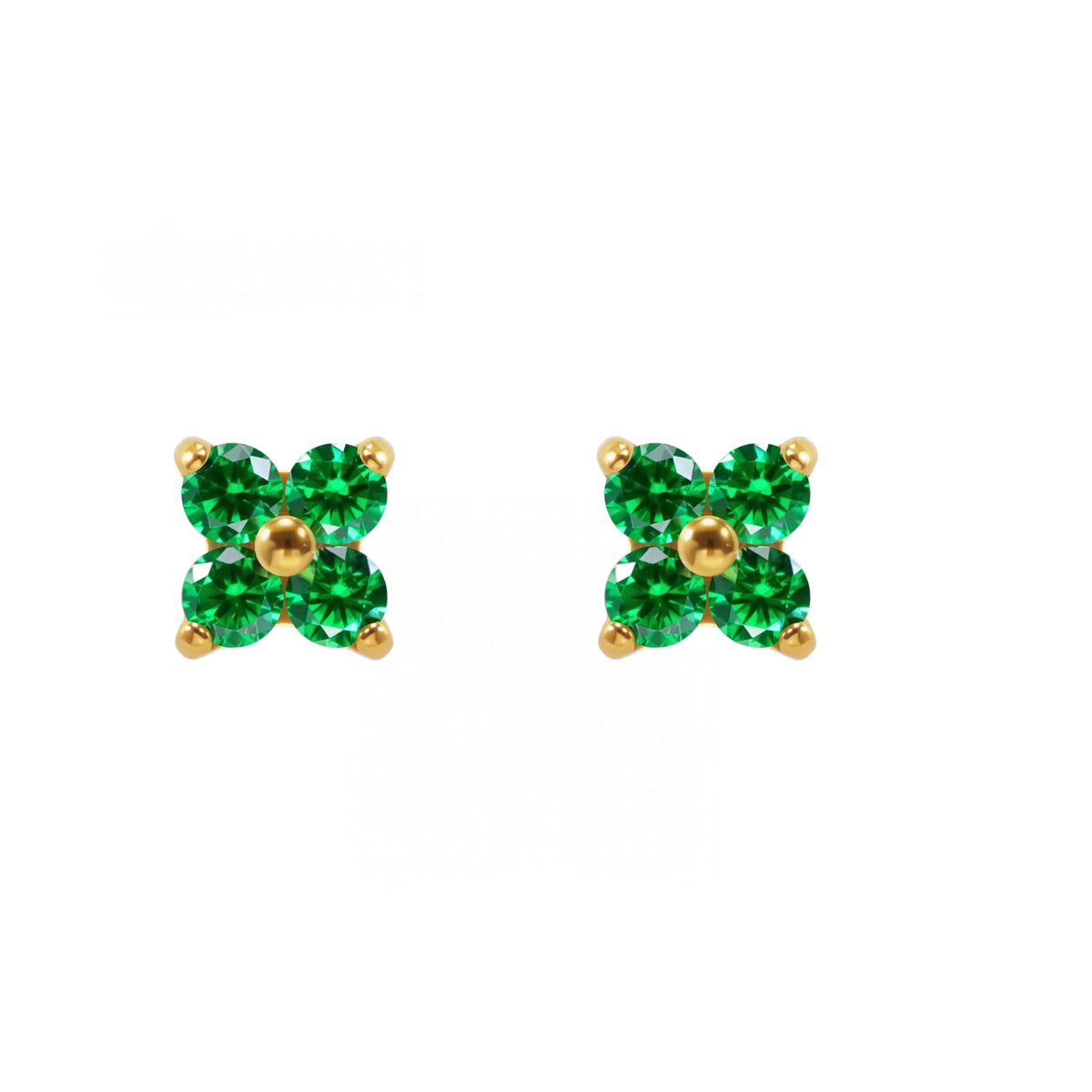 SOPHIA STUDS (GREEN)