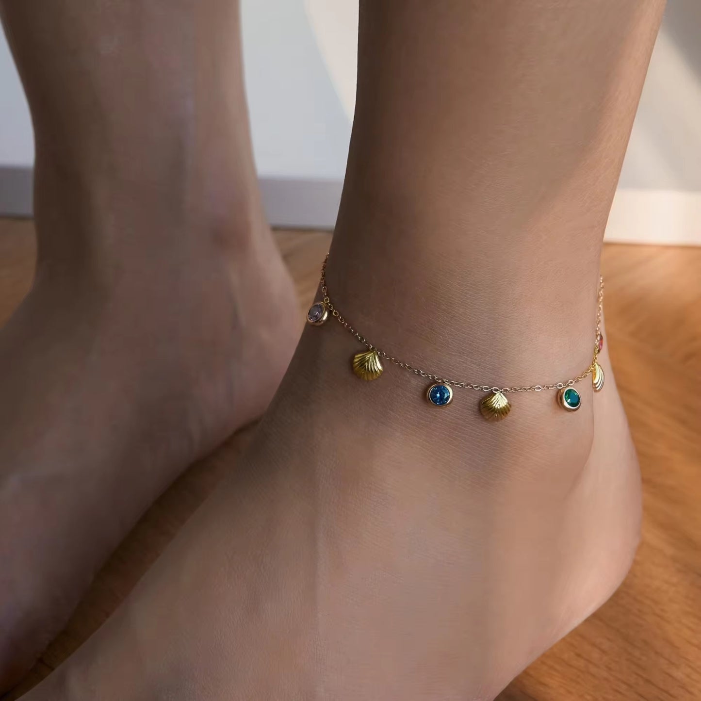 SEA SHELL ANKLET