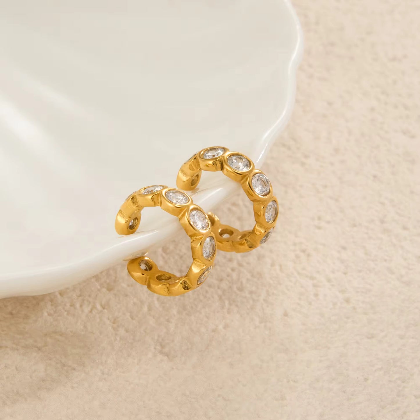 SARAH CUFF EARRINGS