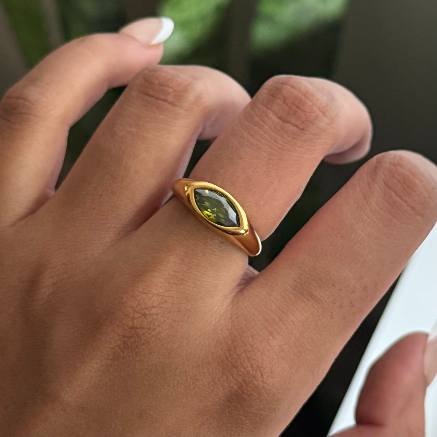 JUNO RING (GREEN)
