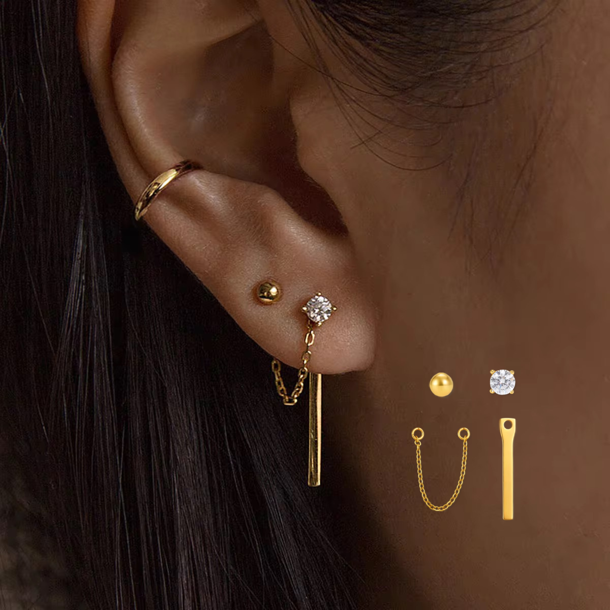 AYLA EARRINGS (PAIR)