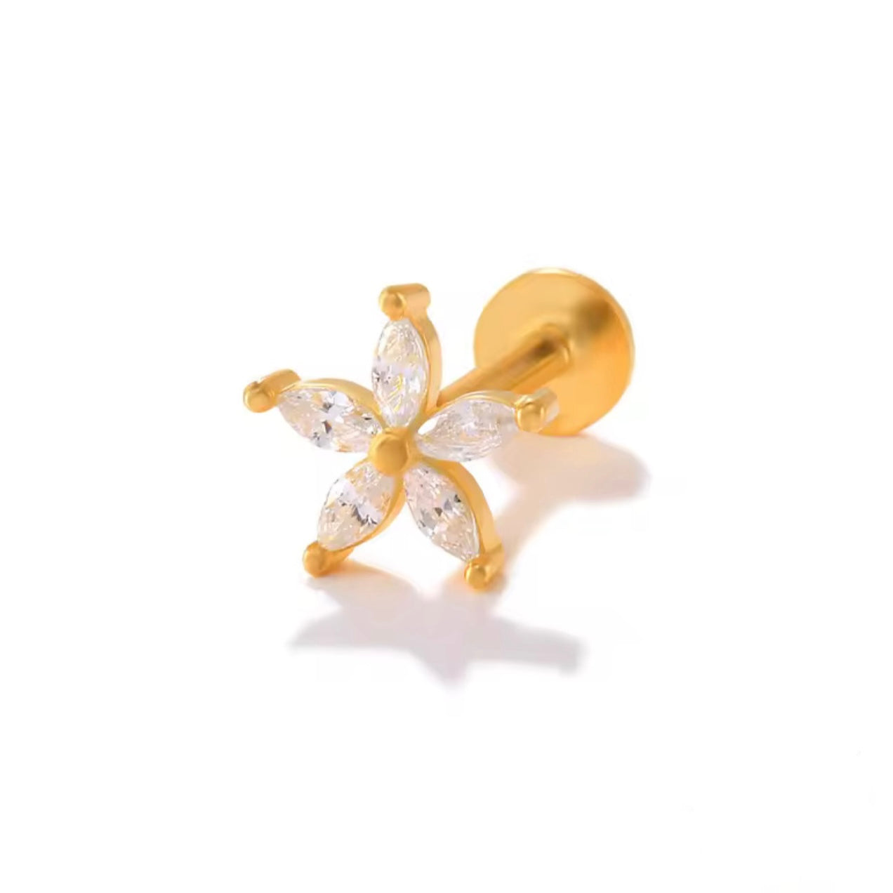 PEONY STUDS (PAIR)