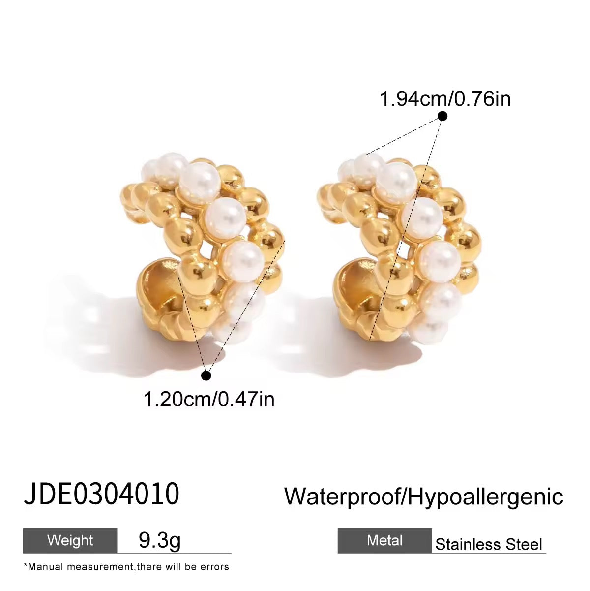 GLITZ CUFF EARRINGS