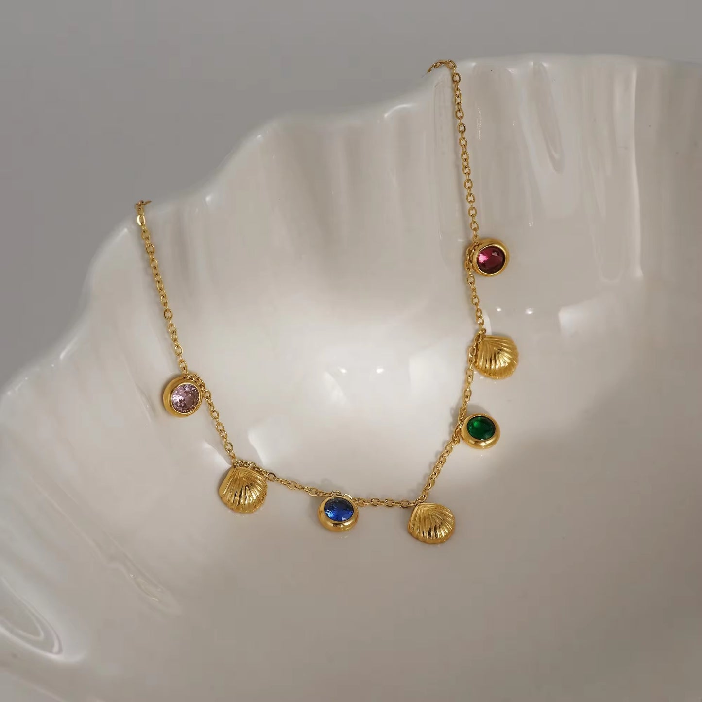 SEA SHELL ANKLET