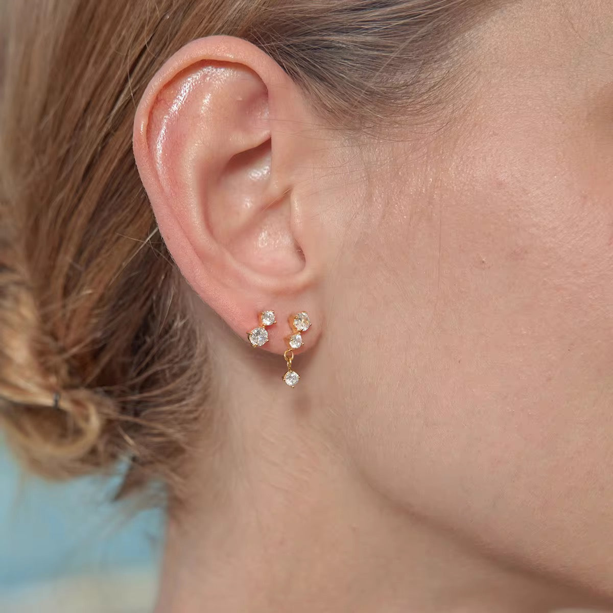BELLA EARRINGS (SET OF 3 PAIRS)