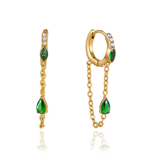 MATCHA EARRINGS ( GREEN)
