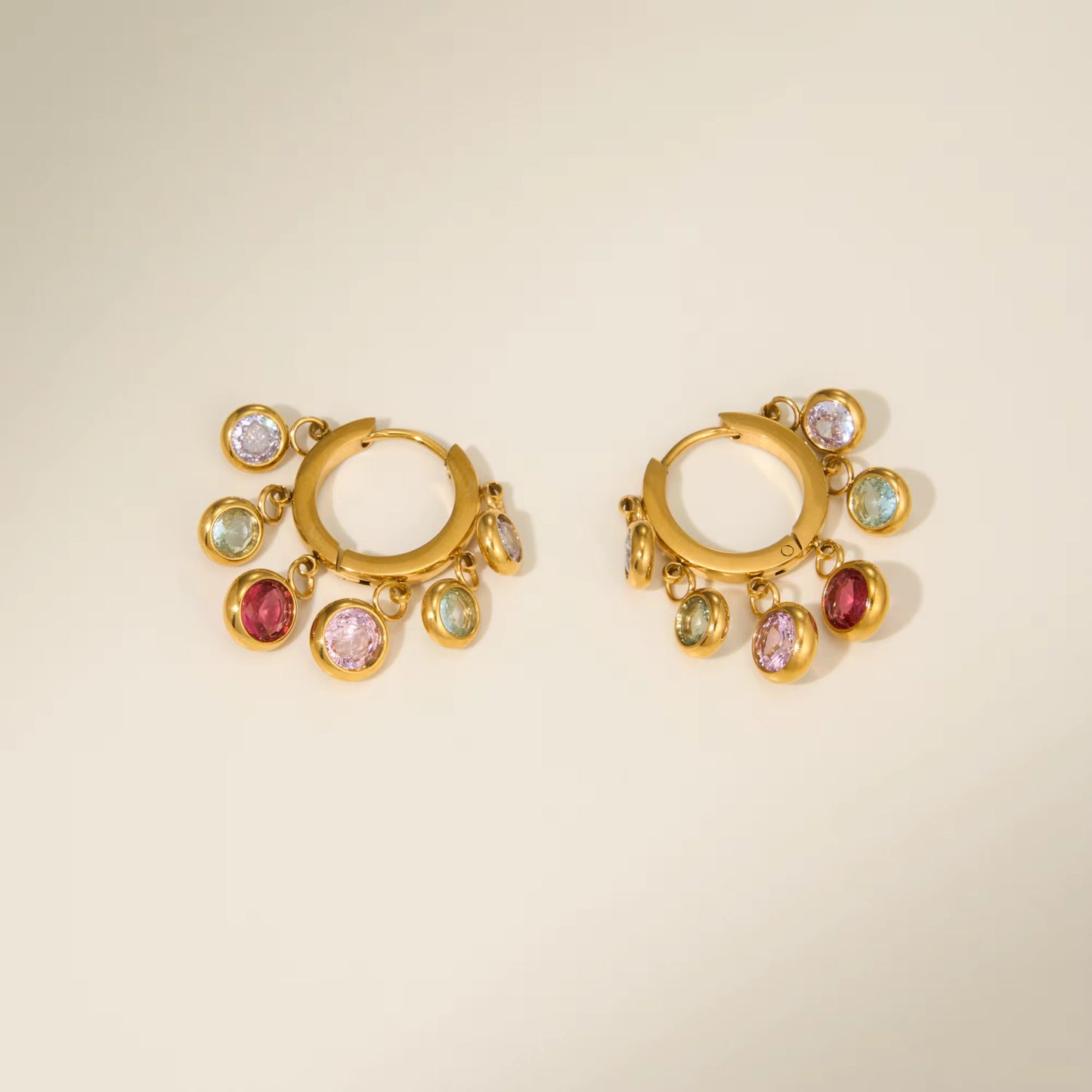 MULTI CASCADE EARRINGS