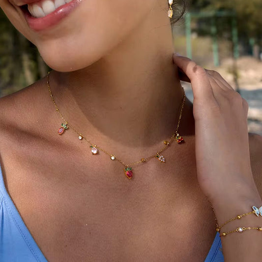 FRUIT BASKET NECKLACE