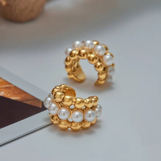GLITZ CUFF EARRINGS