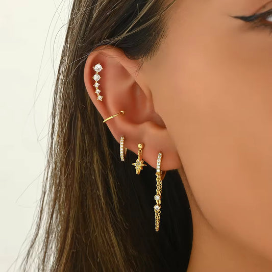 STARRY EARRINGS ( SET OF 3)
