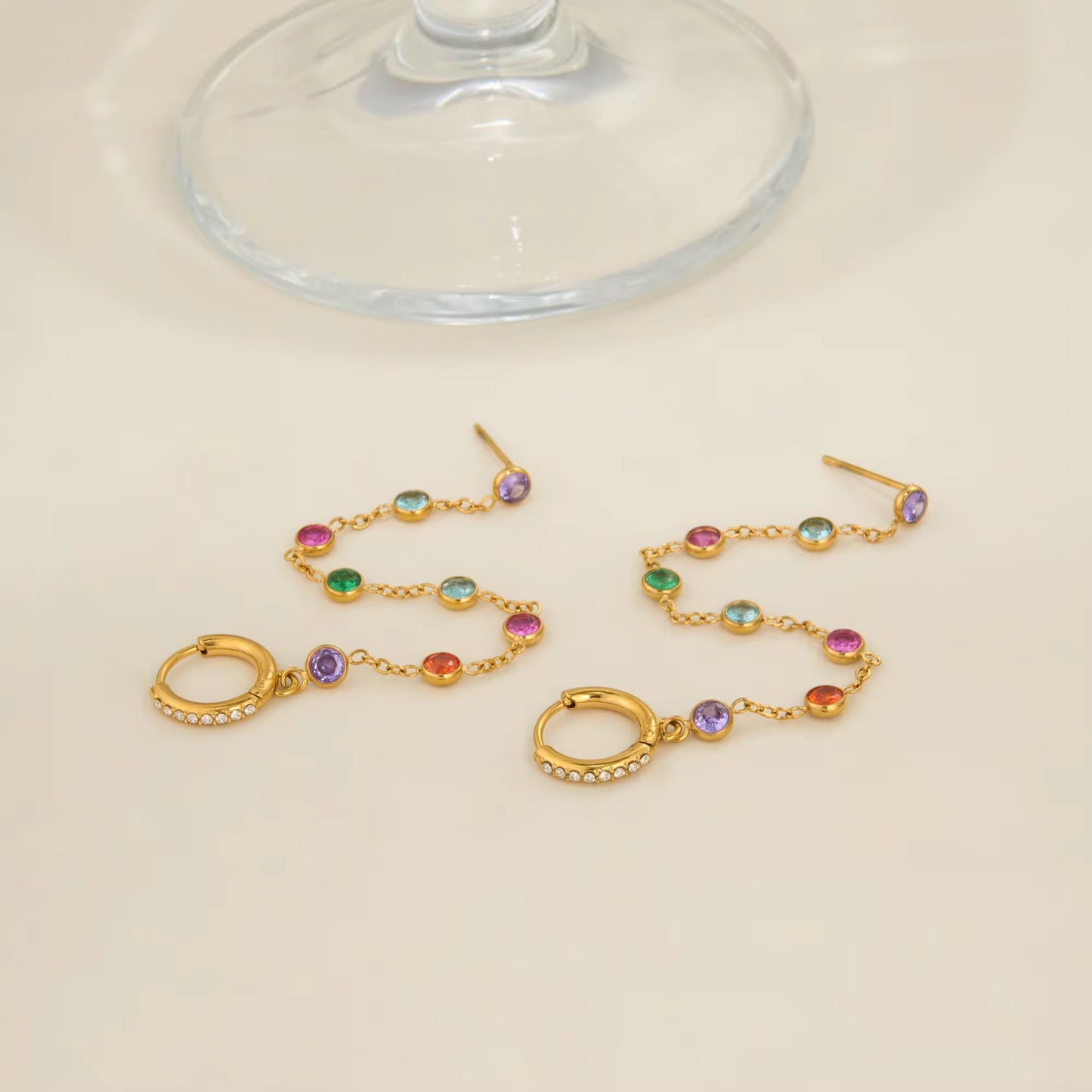 MIDNIGHT EARRINGS ( MULTI)