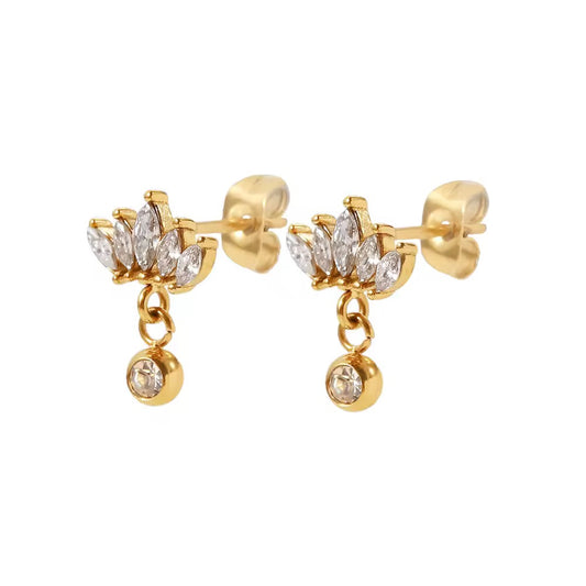 GLOWBUD STUD EARRINGS