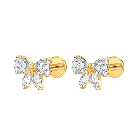 BOW STUDS (PAIR)