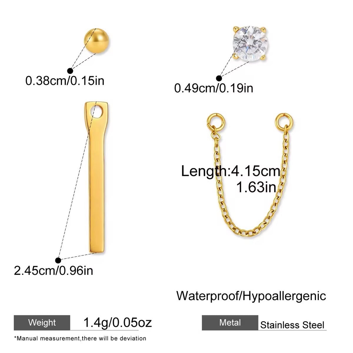 AYLA EARRINGS (PAIR)