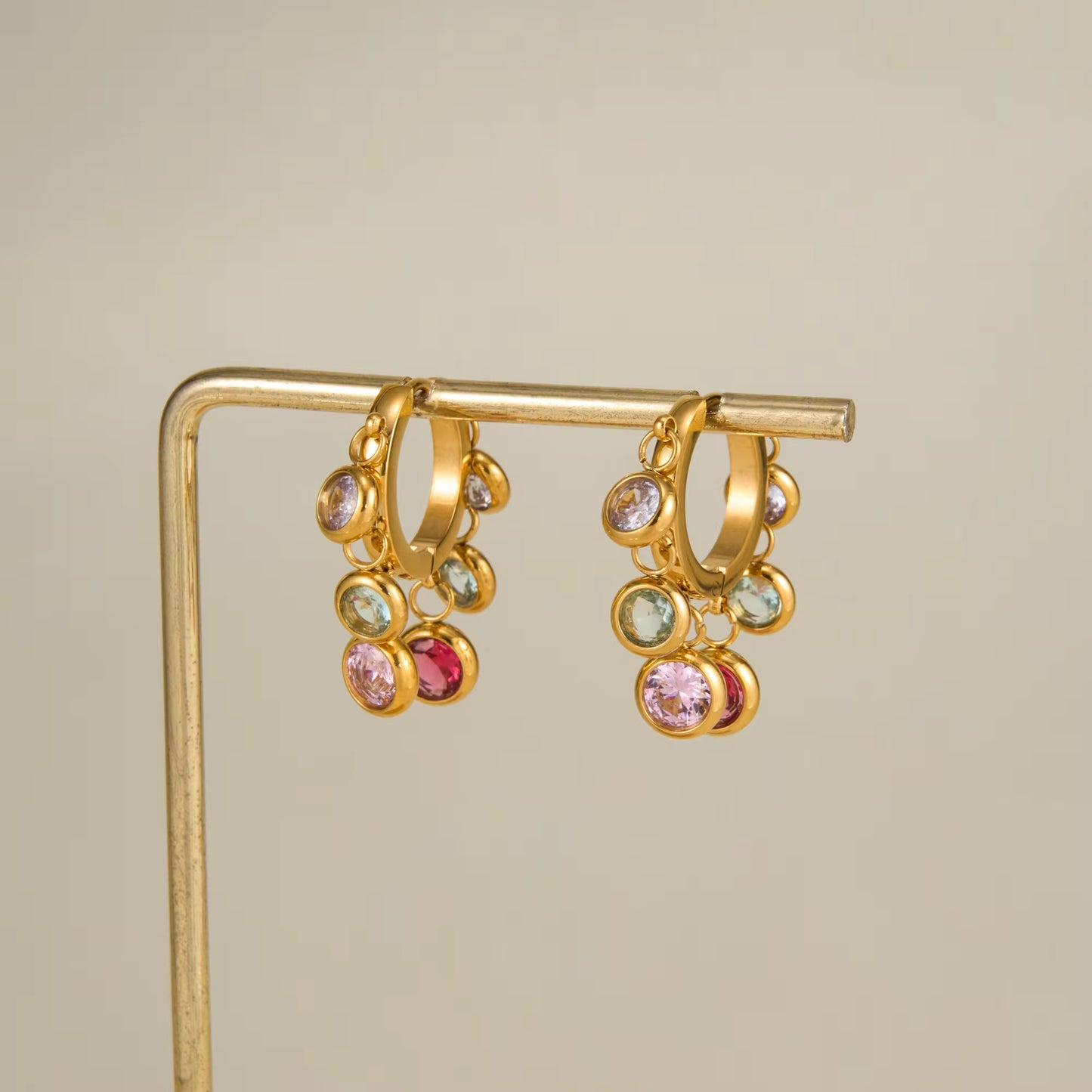 MULTI CASCADE EARRINGS
