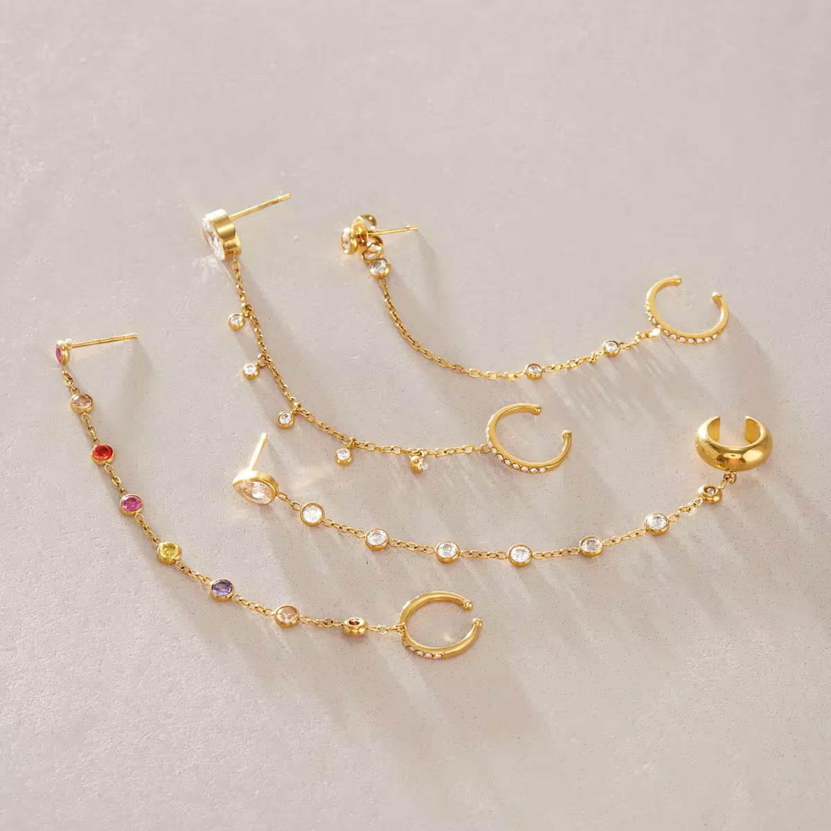DEON EARCUFF EARRINGS (SINGLE)